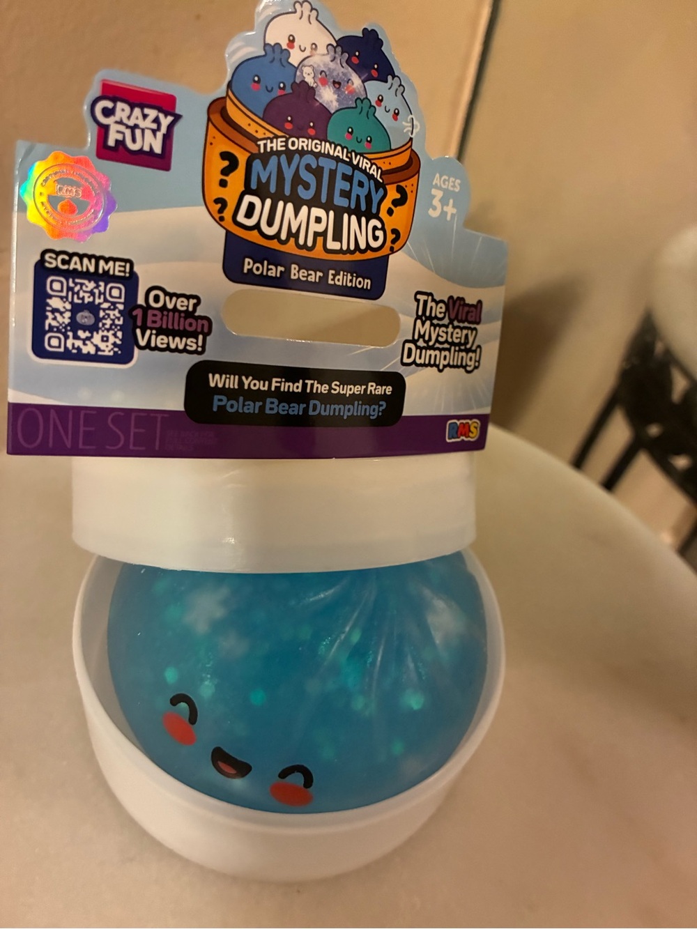 RARE!! Mystery Dumpling Polar Bear Edition - RARE!!